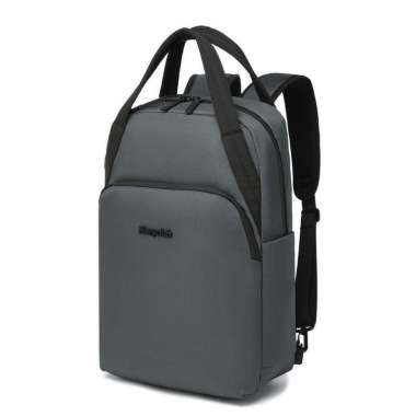 Navy Club Tas Ransel Kasual CFH - Backpack Daypack Tas Laptop Up to 14 Inch Tas Pria Wanita Grey