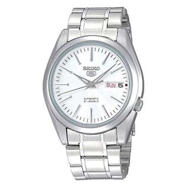 Seiko 5 SNKL41K1 Automatic Stainless Steel - Jam Tangan Pria