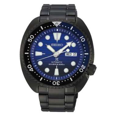 Seiko Prospex SRPD11K1 Turtle Save The Ocean Automatic Divers Black Stainless Steel - Jam Tangan