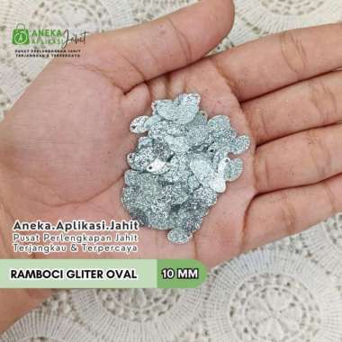 5 GRAM PAYET PIRING OVAL GLITER 10 MM