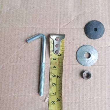 Baut Sekrup Hak Seng Asbes Kait 7 cm