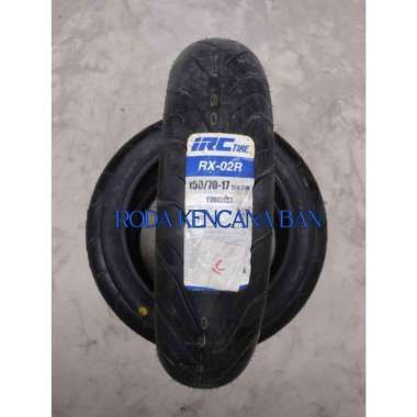 Ban Motor IRC RX-02 F TL Size 150/70 R17 - Tubeless Ban Belakang R25, CBR 250RR, Ninja 250, GSX-250R