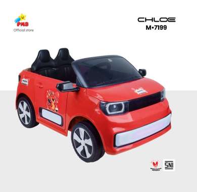 Mainan Anak Mobil Aki Chloe M7199 – PMB Toys Merah