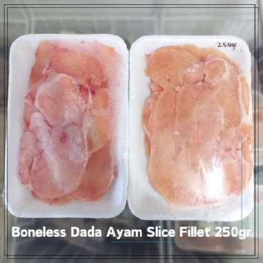 Boneless Dada Ayam Slice Fillet 250gr