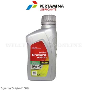 Oli Enduro Matic G 20W-40 0.8L JASO MB API SL / Oli Mesran Enduro Matic G 800ML