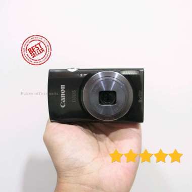 Camera Kamera Digital Poket Canon Ixus 160 HD 8x OpticalZoom 20MP Hitam Murah