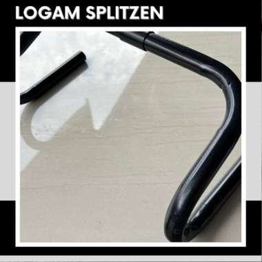 PROMO Stang Stir Tanduk Dropbar Besi Standar 25,4 Sepeda Fixie Balap Jadul Gravel