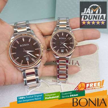 JAM COUPLE ORIGINAL BONIA BNB10858-1642 DAN BONIA BNB10858-2642 JAM BONIA ORIGINAL COUPLE JAM TANGAN