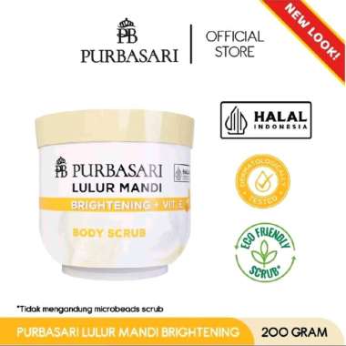 PURBASARI Lulur Mandi Body Scrub 200gr Brightening