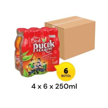 Pucuk Harum Minuman Teh Jasmine 1 Karton (4 x 6 x 250ml)