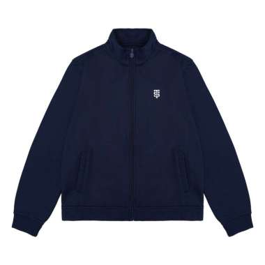 3Second Men's Bomber Jacket Regular Fit Sporty Piquce C090225 Blue S