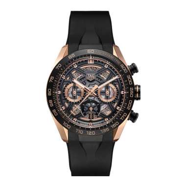 Jam Tangan Pria TAG Heuer Carrera CBU2050.FT6273 Extreme Sport Automatic Chronograph Skeleton Dial B