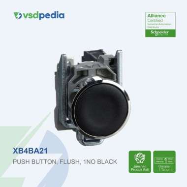 SCHNEIDER PUSH BUTTON XB4BA21