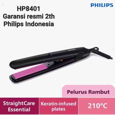 Philips HP8401 Catokann Rambut Catokan Original Philips HP 8401 - Keratin Selfie Straightener Catoka