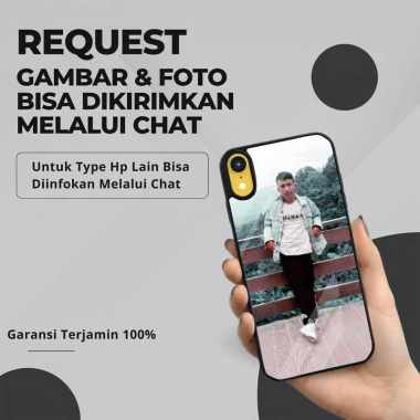 Custom Case TPU 3D Casing Softcase Tempered Glass Cover Belakang Hp Vivo Y12, Y17, V20, Y53s Type La