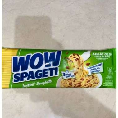 mie spageti wow aglio olio
