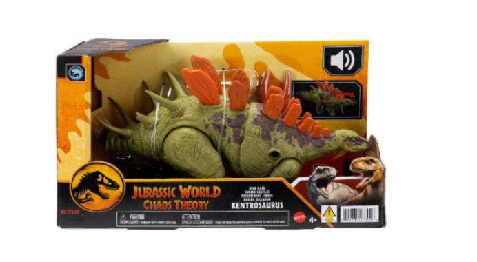 Mattel Jurassic World Wild Roar Kentrosaurus HLP14 JCL65