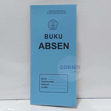 Buku Nilai / Buku Absen Cover Polos ENTER / NARIKO Buku Absen