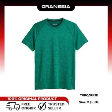 Kaos Olahraga Pria H&M Dry Move Muscle Fit Pro Training Men T-shirt HMT027/HMT032|Baju Fitness Runni