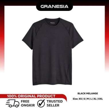 Kaos Olahraga Pria H&M Dry Move Muscle Fit Pro Training Men T-shirt HMT027/HMT032|Baju Fitness Runni