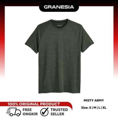 Kaos Olahraga Pria H&M Dry Move Muscle Fit Pro Training Men T-shirt HMT027/HMT032|Baju Fitness Runni