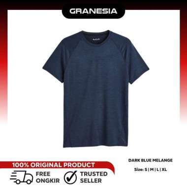 Kaos Olahraga Pria H&M Dry Move Muscle Fit Pro Training Men T-shirt HMT027/HMT032|Baju Fitness Runni