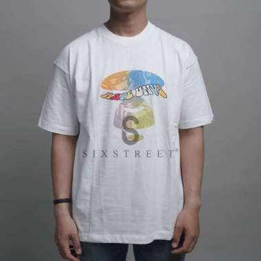AAPE Tee UNVS Head Logo White ( 100% Authentic ) L