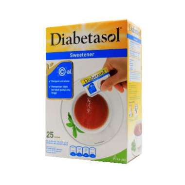 Promo Harga Diabetasol Sweetener per 25 sachet 1 gr - Blibli