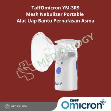"TaffOmicron YM-3R9 Mesh Nebulizer Portable Alat Uap Bantu Pernafasan Asma "