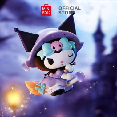 Miniso x Sanrio Ornamen Kuromi Blind Box Lucu Koleksi Sanrio characters Magic Story Blind Box Figure