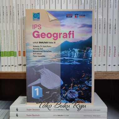 Buku Geografi Kelas 10 12 SMA Kurikulum Merdeka Revisi 2025 grafindo geografi 10
