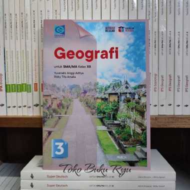 Buku Geografi Kelas 10 12 SMA Kurikulum Merdeka Revisi 2025 grafindo geografi 12