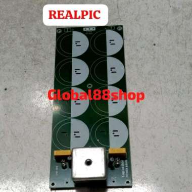 PCB PSU 8 ELCO PLUS KOMPONEN POWER SUPPLY SUPLY SUPLAY SUPLAI AMPLIFIER AMPLI