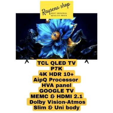TCL 75P7K 4K GOOGLE TV QLED 75 inch 2025 Series