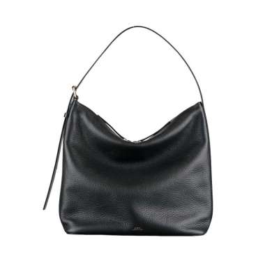 A.P.C Vera Square Shoulder Bag Black Black