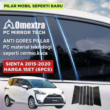 Plate Pillar Panel Strip Bar Tebal Anti Gores Pilar Mobil Plastik Plat Tebal Pillar Cover Mobil Anti