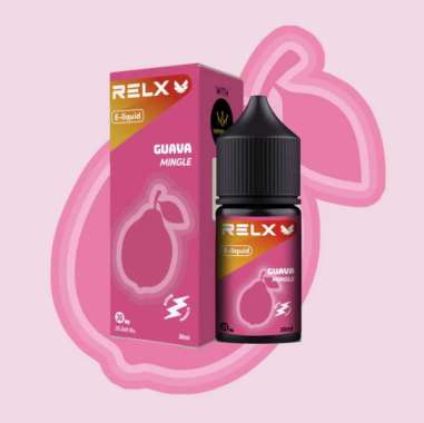 RELX E-Liquid Mingle Series Salt Nic 30ML By RELX Authentic Guava Mingle