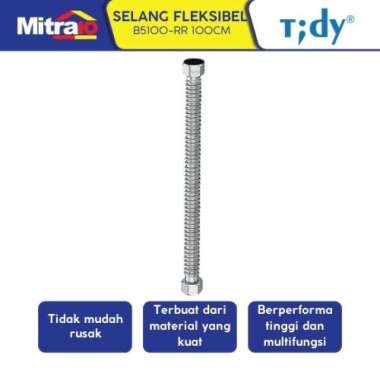 Tidy Selang Fleksibel Panas B5100-RR100CM Silver