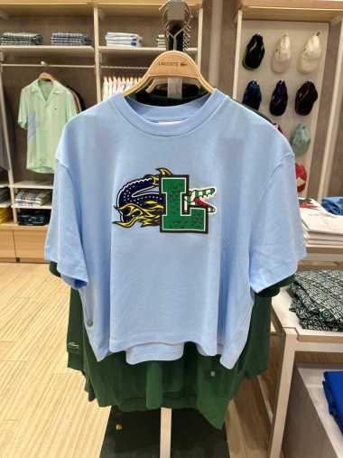 Atasan Unisex Lacoste Playera Holiday Overzise Fit (TF9204-51) Original M