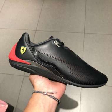 PUMA Sepatu Sneakers Kasual Ferrari Drift Cat Decima Black-Ross 307193 01 6.5=40=25.5Cm