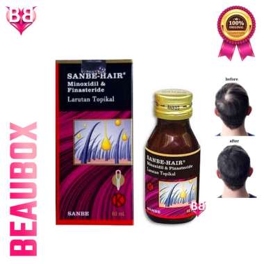 Sanbe HGT Minoxidil Finas Hair Grow Tonic - Penumbuh Rambut ORIGINAL BPOM 60 ml ORIGINAL