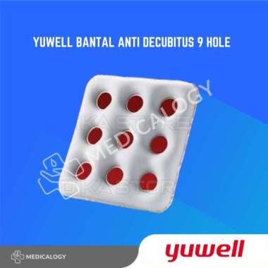 Yuwell Bantal Anti Decubitus Kursi Roda 9 Hole Bantal Kursi Roda