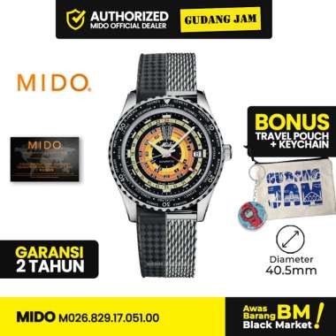 Jam Tangan Pria Mido M026.829.17.051.00 OCEAN STAR DECOMPRESSION WORLD
