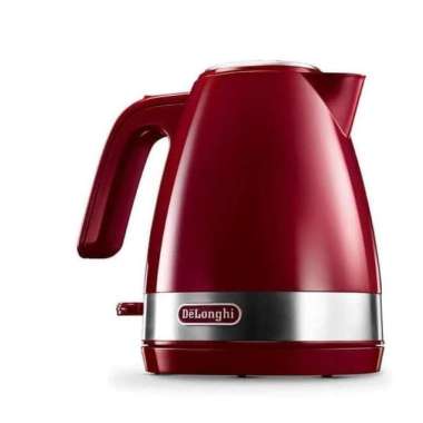 Delonghi KBLA2000.R Electric Kettle Teko Pemanas Air Red