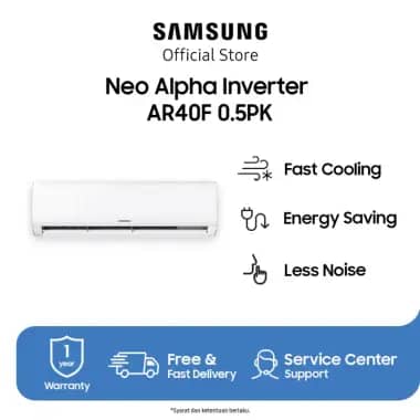 Wall-mount Air Conditioner Neo Alpha Inverter 5-Star Energy Rating 0.5 PK - AR40F05D0AMNSE