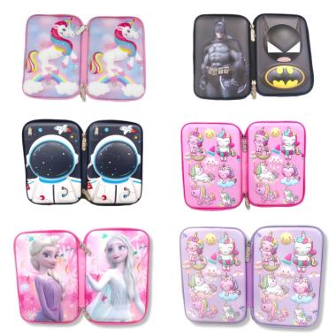 TEMPAT PENSIL SMIGGLE 2 GAMBAR TIMBUL - FROZEN BEST SELLER Multicolor