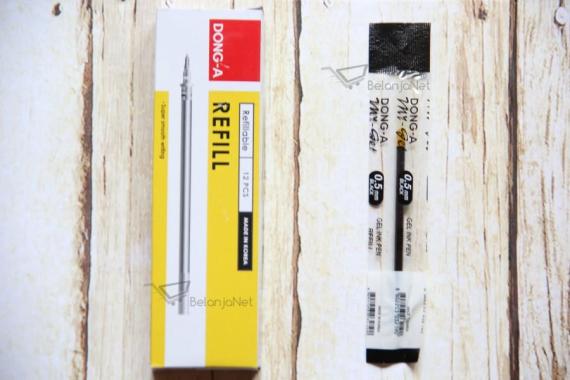Refill Pulpen | Refill Gel Pen | Isi Ulang Pen My Gel Dong A Korea Biru