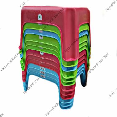 Bangku plastik/bangku meja pendek Green Leaf 1202