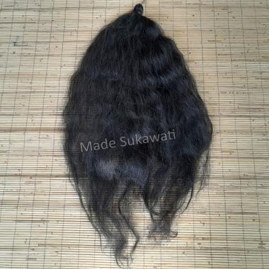 Rambut cemara tambahan penari hiasan adat bali