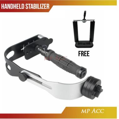 Handheld Stabilizer Steady Cam Rig Kamera DSLR GoPro Mirrorless Vlog